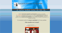 Desktop Screenshot of aadema.org