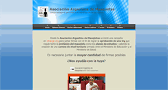 Desktop Screenshot of aadema.com.ar